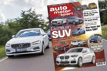 Neues Heft, auto motor und sport, Ausgabe 18/2016, Vorschau, Preview Neues Heft, auto motor und sport, Ausgabe 18/2016, Vorschau, Preview