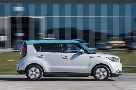 Kia Soul EV, Seitenansicht
