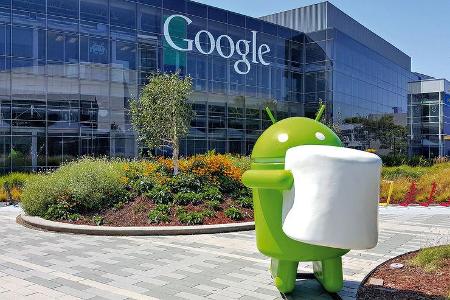 Google Office in Mountain View, Kalifornien (USA)