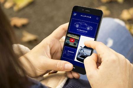 Renault Alpine - Sportwagen - Mittelmotor - Bestell-App
