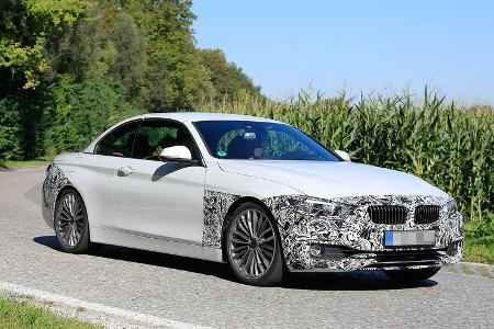 BMW 4er Cabrio Facelift Erlkönig