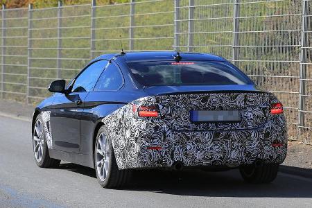 BMW 4er Coupé Facelift Erlkönig
