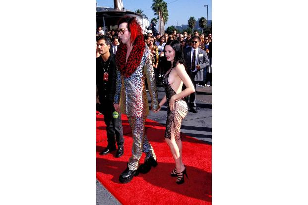 Promis mit Skandal-Outfits Rose McGowan