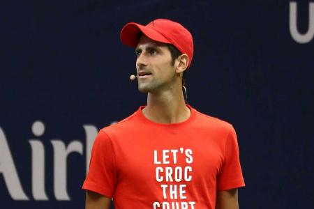 Novak Djokovic stehen 14 Tage in Quarantäne bevor.