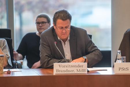 Bundestag Rechtsausschuss Stephan Brandner Sitzung des Aussc...