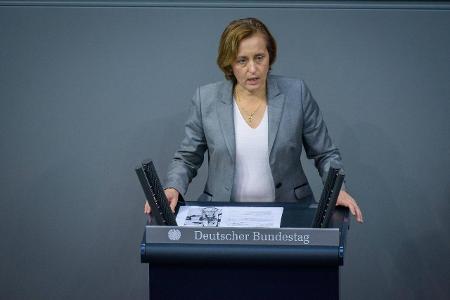 Sitzung des deutschen Bundestags Deutschland, Berlin - 17.1...