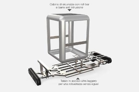 Mole Urbana modulares Elektroauto