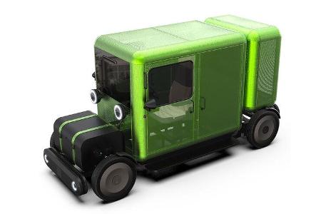 Mole Urbana modulares Elektroauto