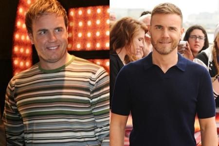 Zur Reunion von Take That trat Gary Barlow (46) noch etwas fülliger auf - Frust-Polster? Heute zeigt er sich trainiert, schl...