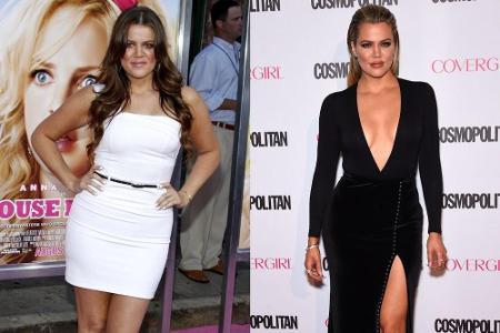 Dass Khloé Kardashian (33) einige Pfunde verloren hat, sieht man vor allem an der Taille und im Gesicht. Insgesamt wirkt der...