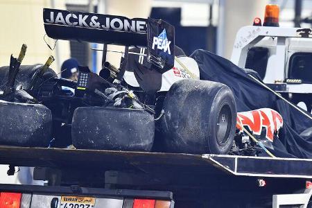 Grosjean-Crash - GP Bahrain 2020