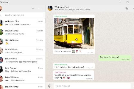 Whatsapp Desktop-App - Den beliebten Messenger WhatsApp gibt es jetzt auch für Desktop-PC und Notebook.