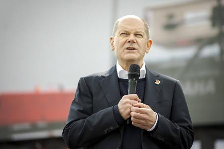 Kanzlerkandidat Olaf Scholz (SPD)