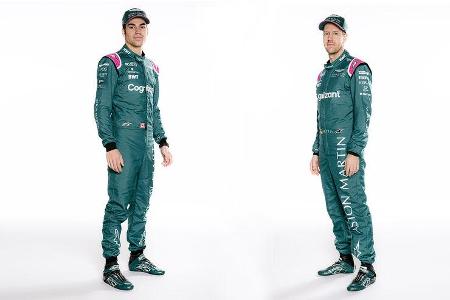 Lance Stroll & Sebastian Vettel - Aston Martin - Porträts - 2021