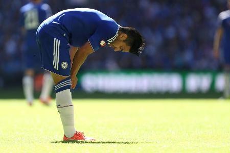 Falcao traf eigentlich für jeden Klub, für den er in seiner Karriere spielte. Nur in England lief es für den Kolumbianer ein...