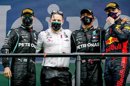 Podium - Formel 1 - GP Portugal 2020