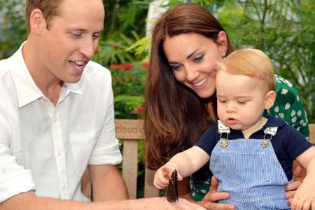 Schon als Einjähriger ist Prinz George weit gereist.