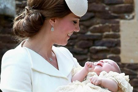 Prinzessin Charlotte wird getauft.