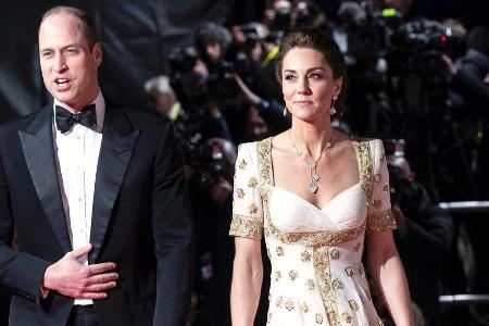 William und Kate bei einer Filmpreisverleihung.