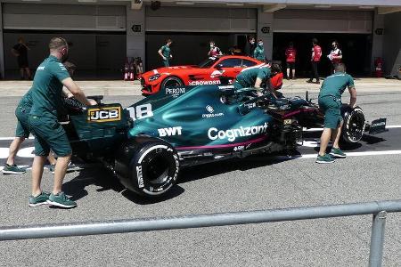 Aston Martin - Formel 1 - GP Spanien - Donnerstag - 6.5.2021