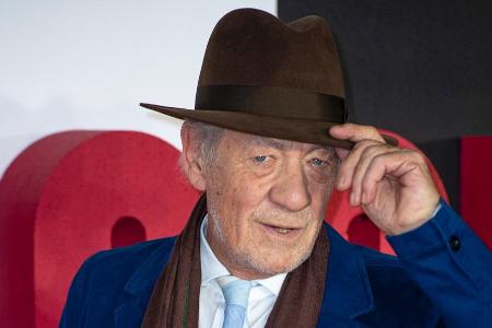 Ian McKellen auf dem roten Teppich