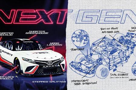 NASCAR Toyota Camry TRD - Next Gen - 2022