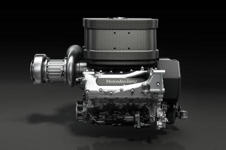 Mercedes F1 V6 2014 Motor