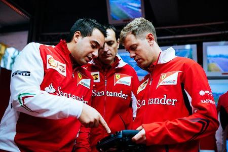 Sebastian Vettel - Ferrari-Test - Fiorano - 2014