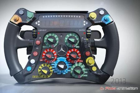 Mercedes Lenkrad 2013 - Piola F1