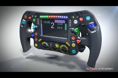 Mercedes Lenkrad 2014 - Nico Rosberg - Piola F1