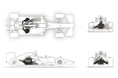 Renault V6 F1 Motor 2014
