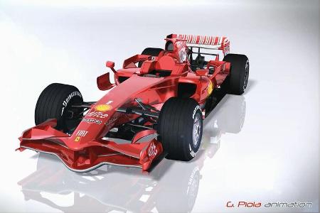 McLaren MP4-30 - Piola Animation - Formel 1 - 2015