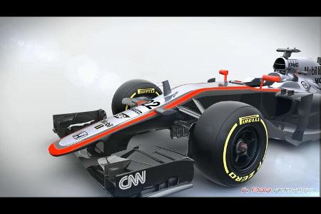 McLaren MP4-30 - Piola Animation - Formel 1 - 2015