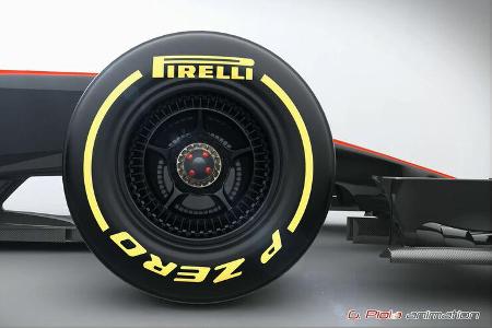 McLaren MP4-30 - Piola Animation - Formel 1 - 2015