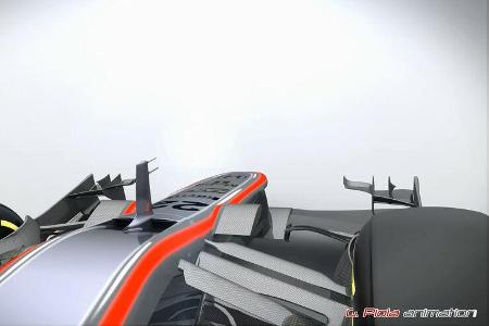 McLaren MP4-30 - Piola Animation - Formel 1 - 2015