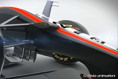 McLaren MP4-30 - Piola Animation - Formel 1 - 2015