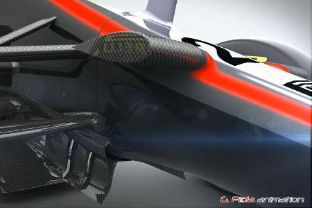 McLaren MP4-30 - Piola Animation - Formel 1 - 2015