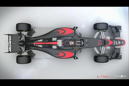 McLaren MP4-30 - Piola Animation - Formel 1 - 2015