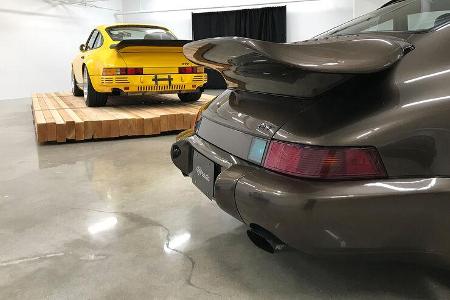 Ruf RCT EVO Wide Body von 1994 (vorn) und Ruf CTR Yellowbird von 1990