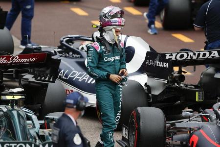 Sebastian Vettel - Aston Martin - Formel 1 - GP Monaco - 22. Mai 2021
