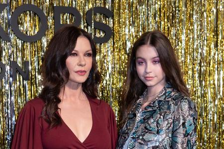 Catherine Zeta-Jones und ihre Tochter Carys bei der New York Fashion Week 2019.