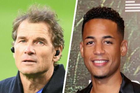 Jens Lehmann (l.) hat sich bei Dennis Aogo entschuldigt Jens Lehmann (l.) hat sich bei Dennis Aogo entschuldigt