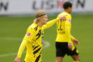 Dortmund startet im Pokalfinale mit Haaland