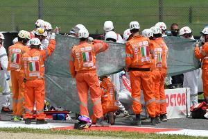 Verunglückter Moto3-Pilot Dupasquier in kritischem Zustand