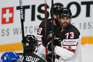 Eishockey-WM: Kanada holt Deutschland ein - Schweiz dicht vor Viertelfinale
