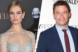 Lily James spricht über Gerüchte um Affäre mit Dominic West
