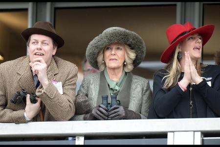 . 11_03_2015. Cheltenham, United Kingdom. Camilla, Duchess o...