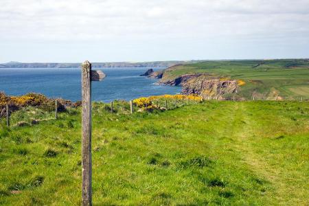 Ein weiteres Highlight liegt an der Küste der Grafschaft Wales. Auf dem Pembrokeshire Coast Path durchqueren Wanderer eine g...