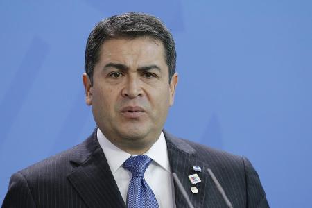 Diese Staatsoberhäupter hatten Corona: Honduras Präsident Juan Orlando Hernandez