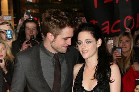 Auf der Leinwand verkörperten Kristen Stewart (27) und Robert Pattinson (31) das 